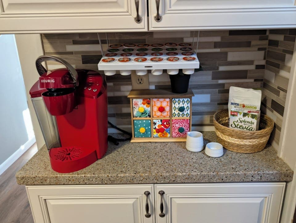 Coffee essentials provided!