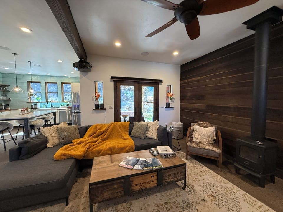 Air filtration system and Sonos surround sound