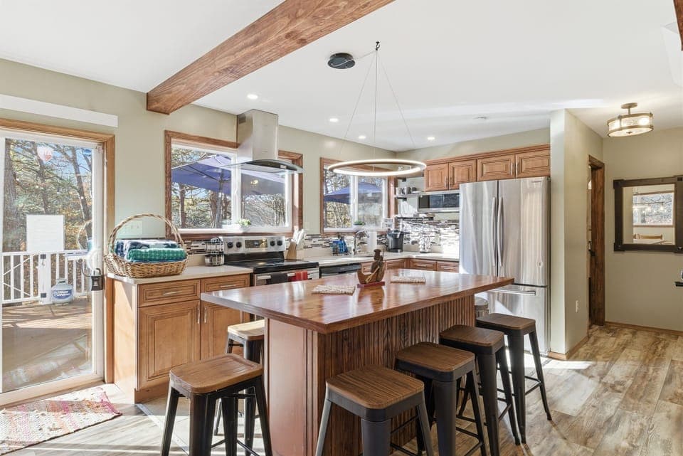 Cook up family favorites in our spacious kitchen.