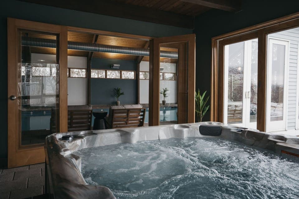 Slip into the hot tub, let the bubbles do the talking, and suddenly tomorrow can wait.