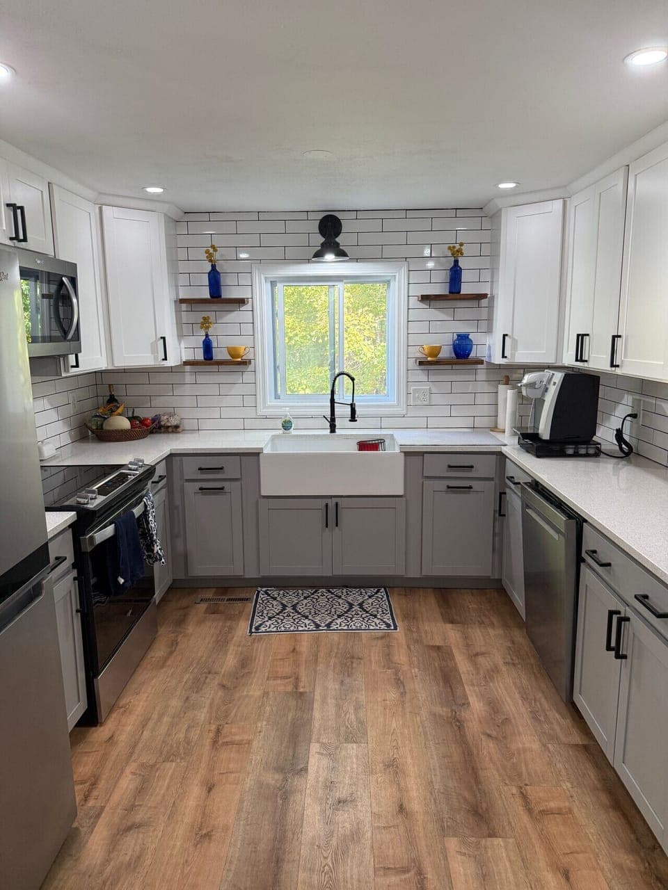 Stylish, fully equipped kitchen perfect for cooking and gathering