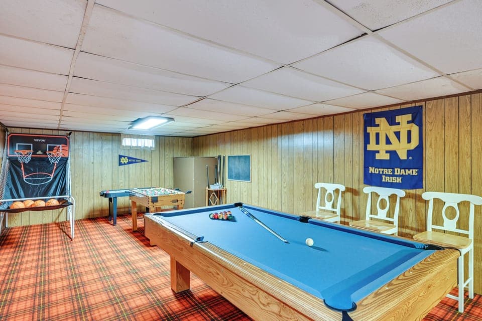 South Bend Vacation Rental | 6BR | 2.5BA | 3,200 Sq Ft