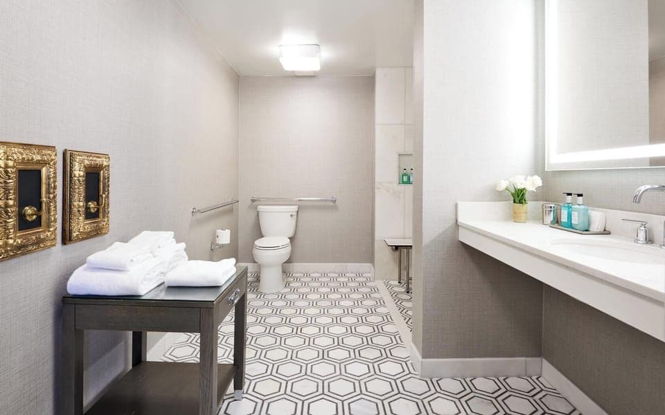 Bathroom. Interior and views may vary based on location and availability.