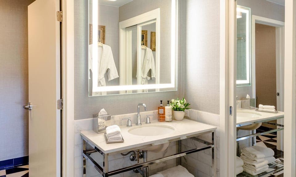 Bathroom. Interior and views may vary based on location and availability.
