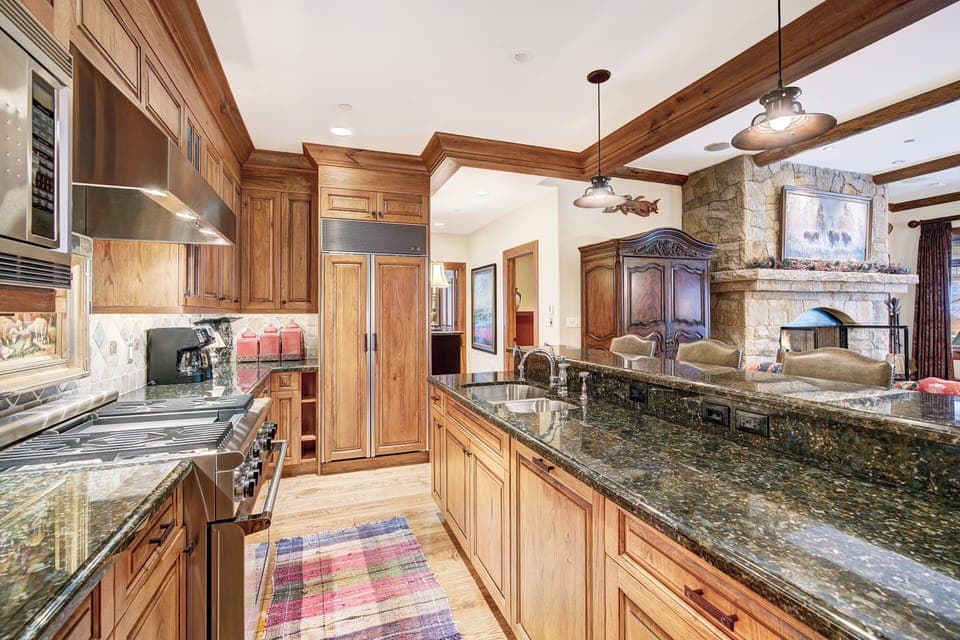 Indoors, Kitchen, Hardwood, Home Decor, Rug