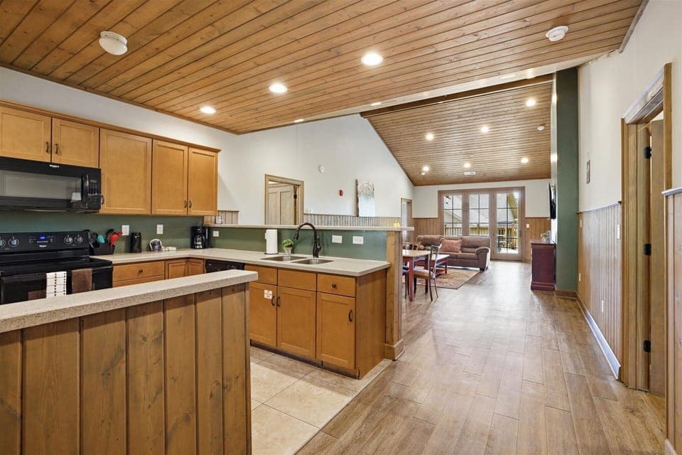 Upon entering Unit 721, the space opens up into a bright, connected layout, where the kitchen, dining, and living areas come together in one easy, welcoming flow.