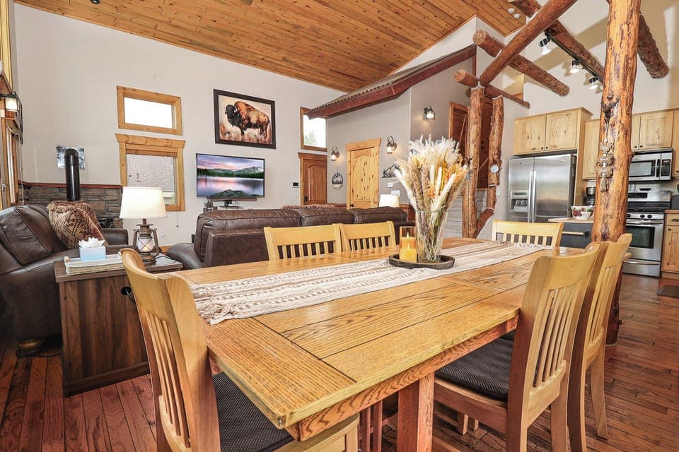 Open Dining/Living/Kitchen