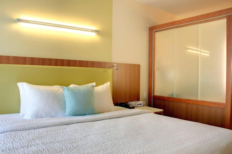 Bedroom. Interior and views may vary based on location and availability