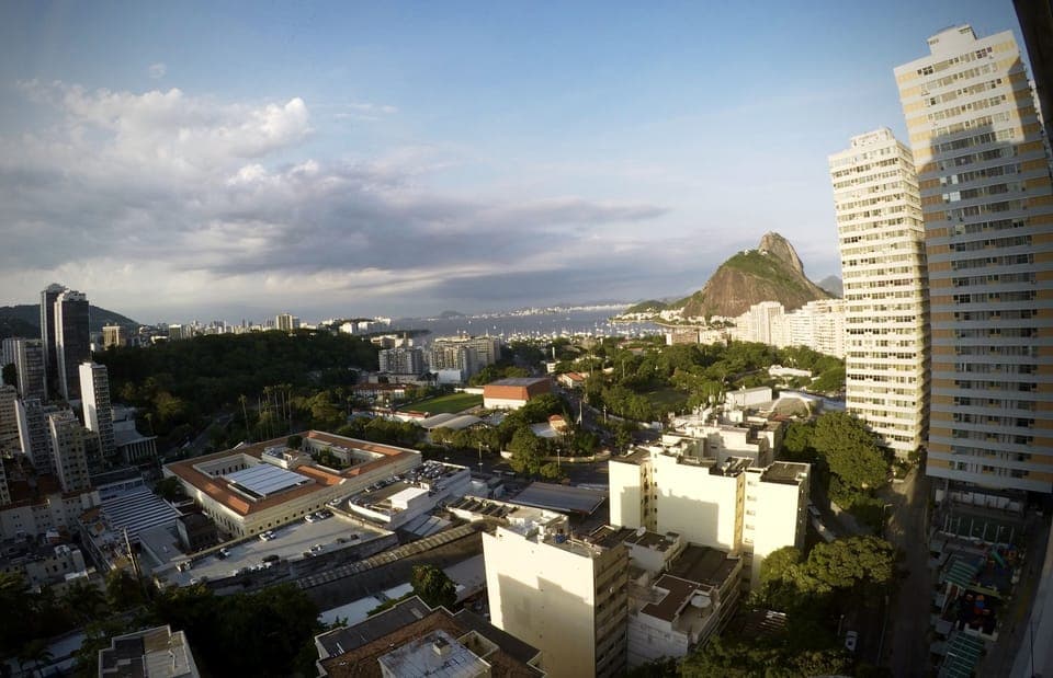 View  of Sugar Loaf Mountain. A must see tourist spot in Rio de Janeiro