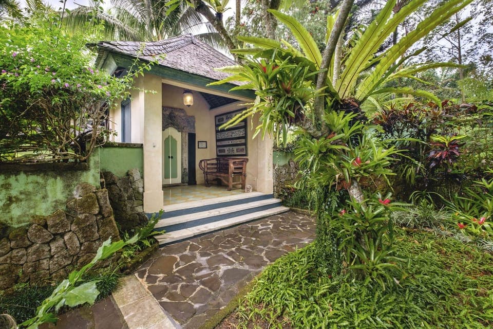 Entrance Pavilion - main door to Puri Naga Toya Bali