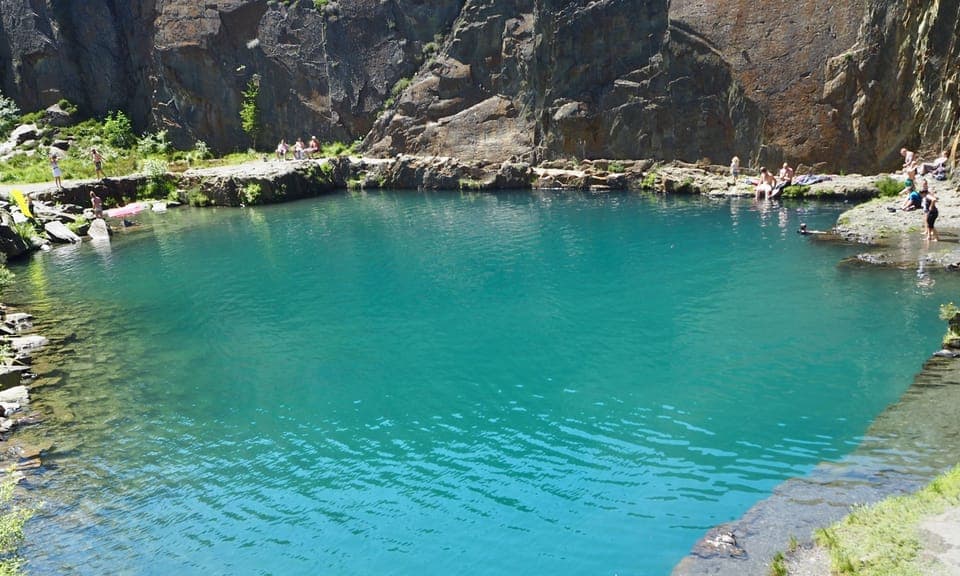 One of the best 'Wild Swimming' locations in the UK - if a confident swimmer!