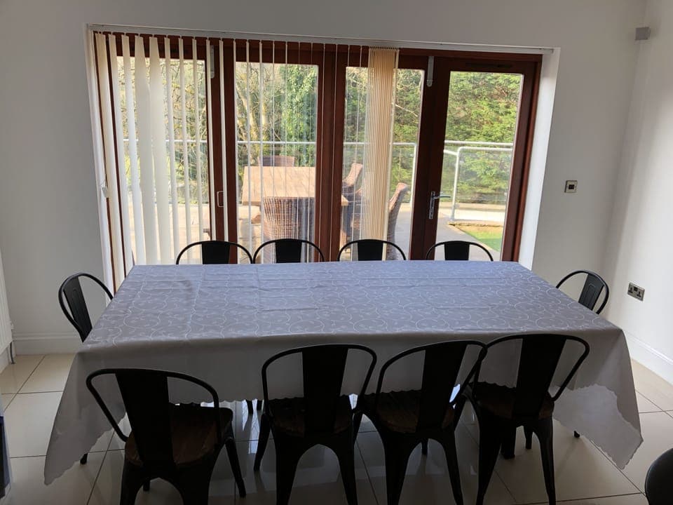 Overlooking Bi fold doors and Heritage valley