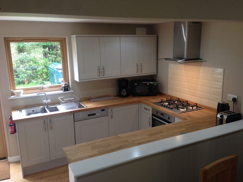 Modern, well equipped kitchen