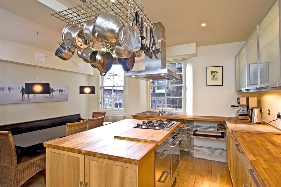 Kitchen with dining area