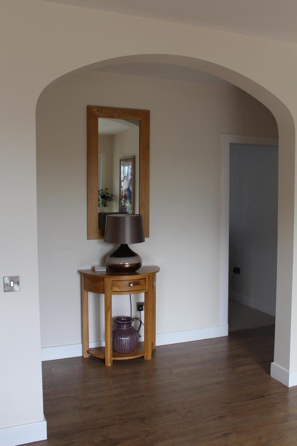 Vestibule opposite entrance.