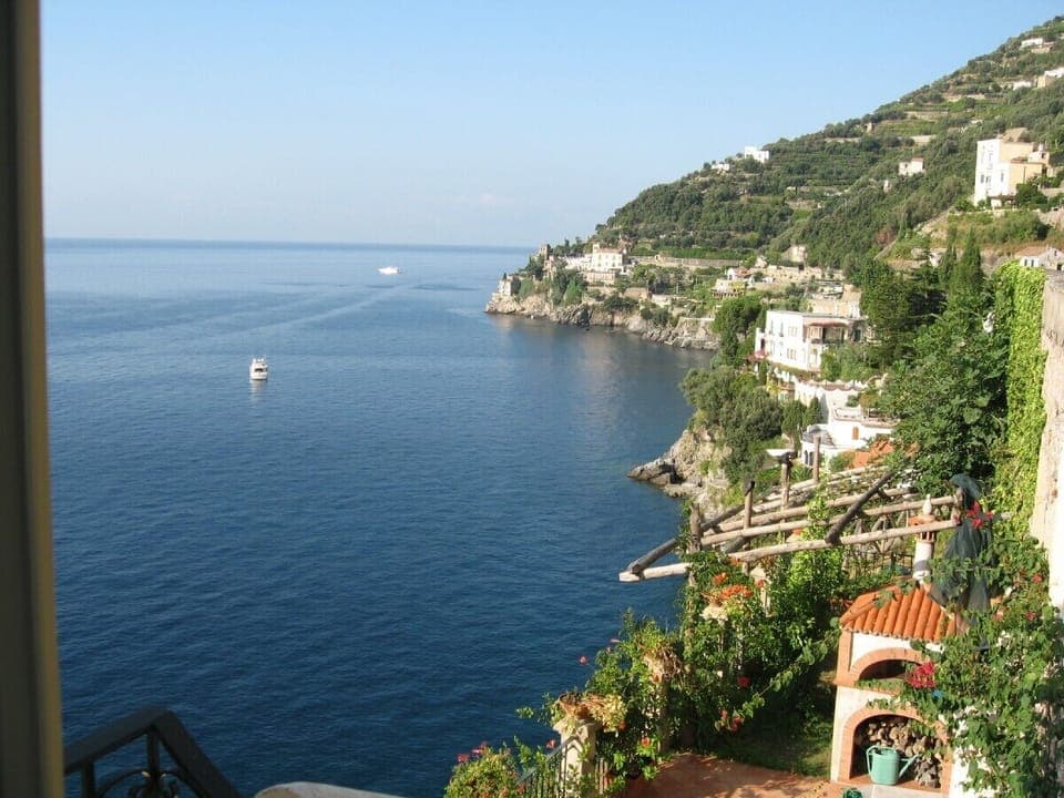 View from the villa's entrance