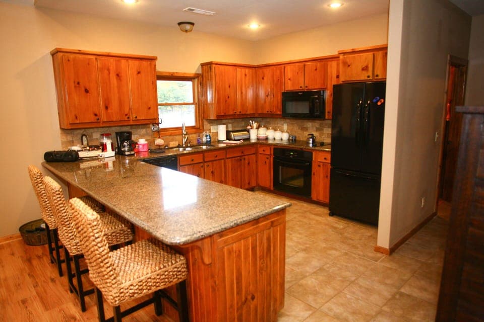 Well Appointed Kitchen, open to living room