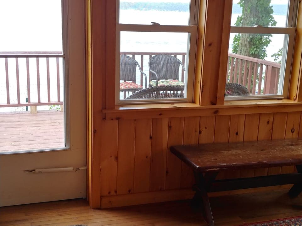 Back porch area
