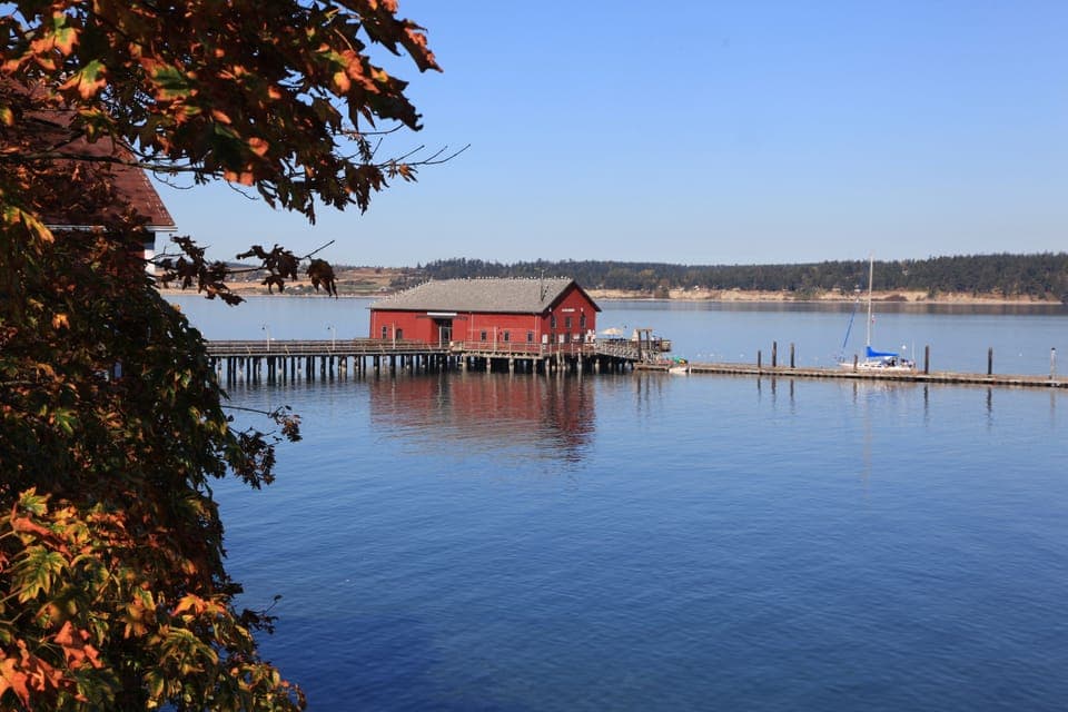 Coupeville - stroll through the shops, relax on the wharf with stunning views