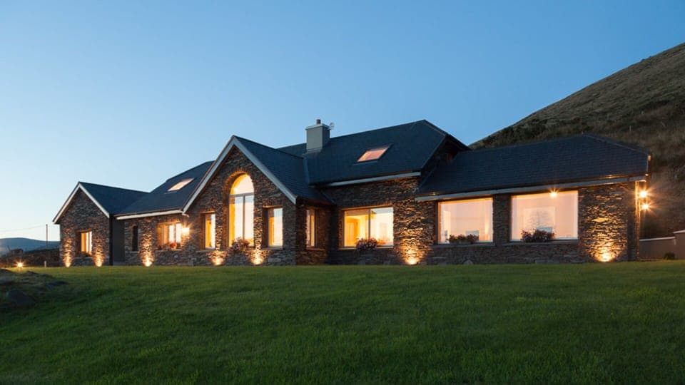 Glentanes House at Sunset