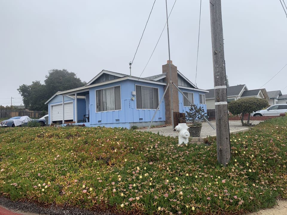 Enjoy your own full corner lot-and beautiful Central Coast clear blue skies!