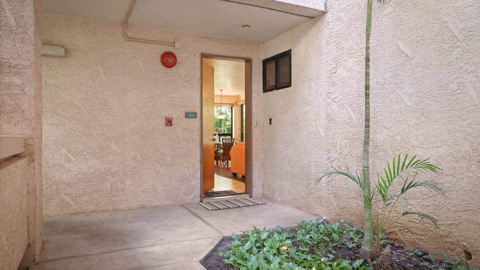 Walking to Front Door