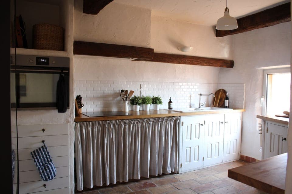 Traditional provencal kitchen