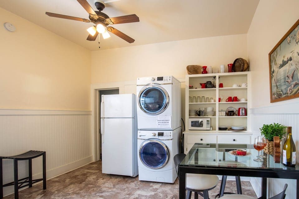 Kitchen has everything you need. 