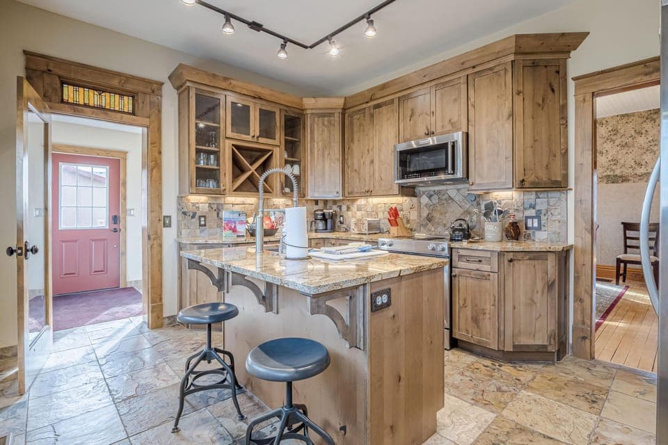 A bright and inviting kitchen, ready for your favorite recipes and family meals!