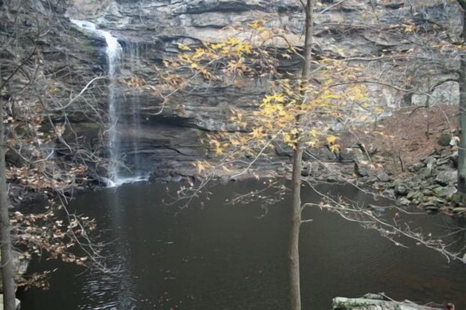 Cedar Falls. Overlook is a short walk from our front door.