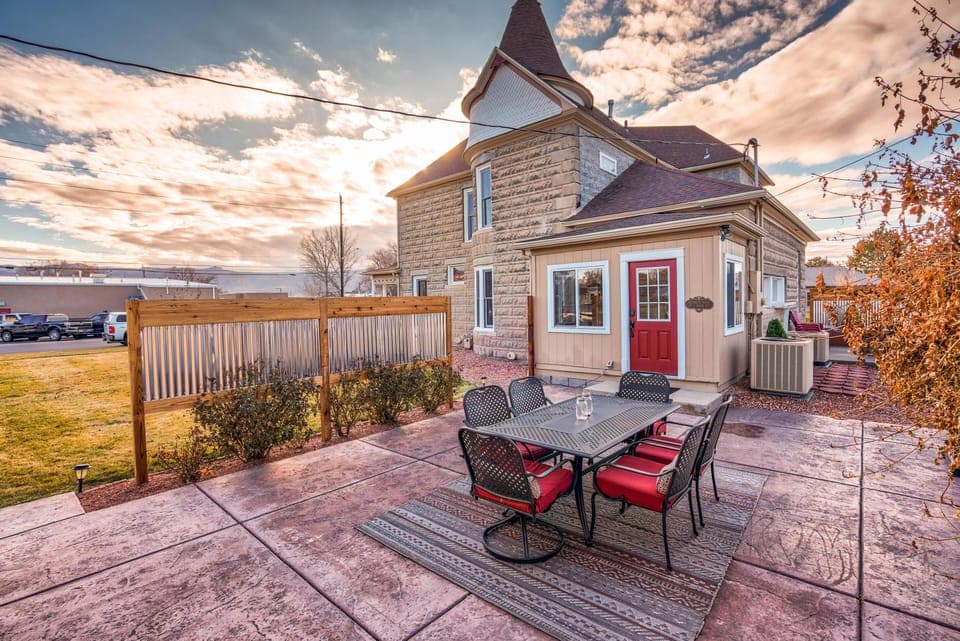 Step back in time at this beautiful early 1900s home with modern comforts and ample off-street parking.