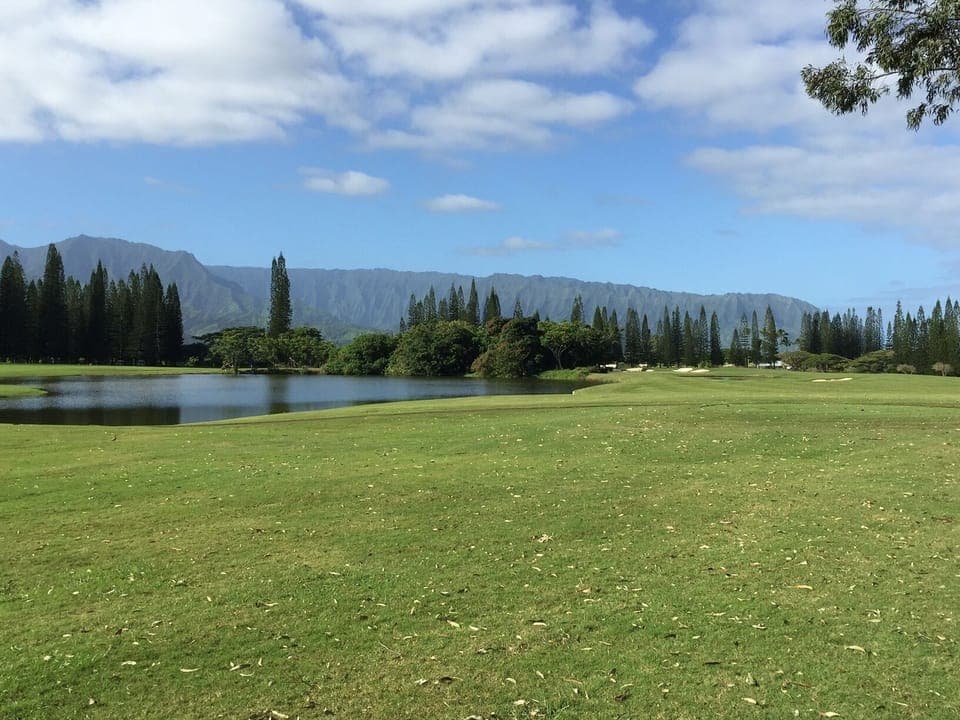 Woods golf course - literally right across the street.