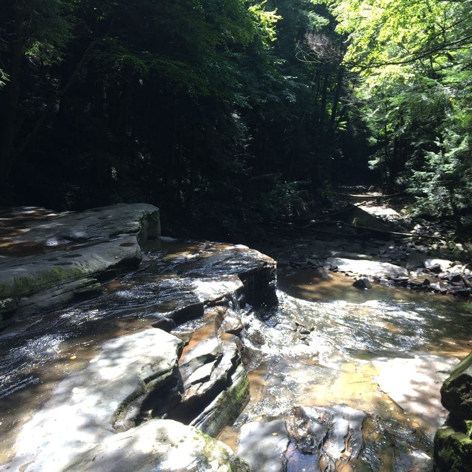 Freedom Falls - not far from cabin - falls & hiking