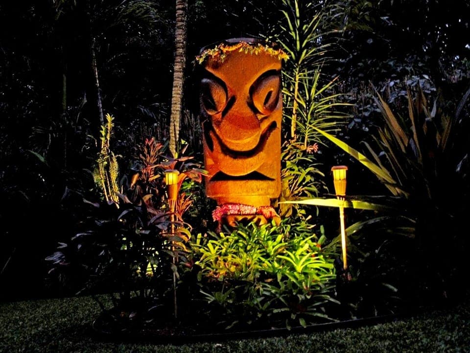 Pau Hana  (originally a carved California palm tree in 1965)  
