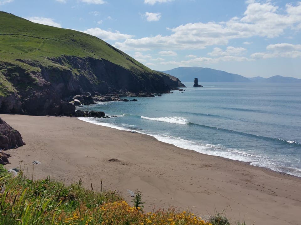 Gorgeous Secluded Sandy Beach. 4 minute stroll down lovely quiet country lane.