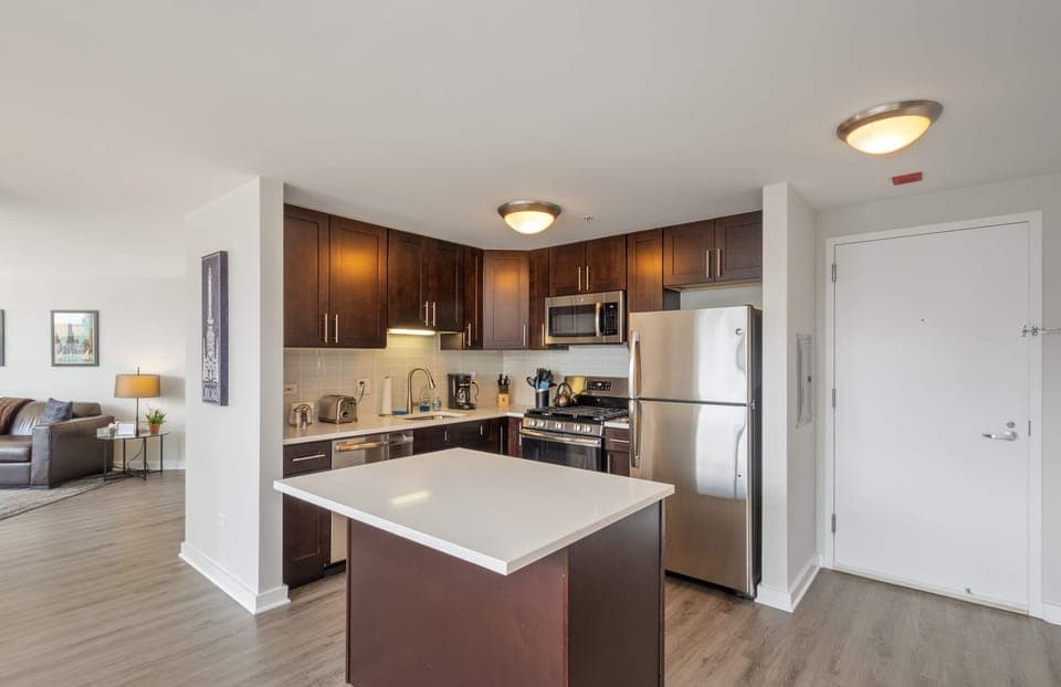 Fully equipped kitchen