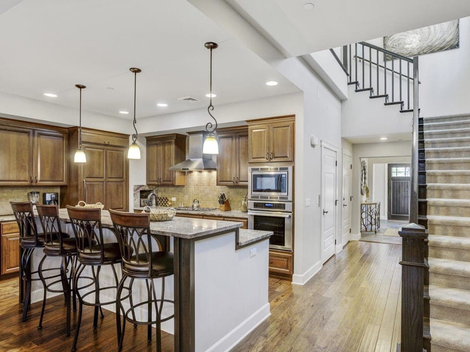 Townhome 508 - Kitchen and Hallway