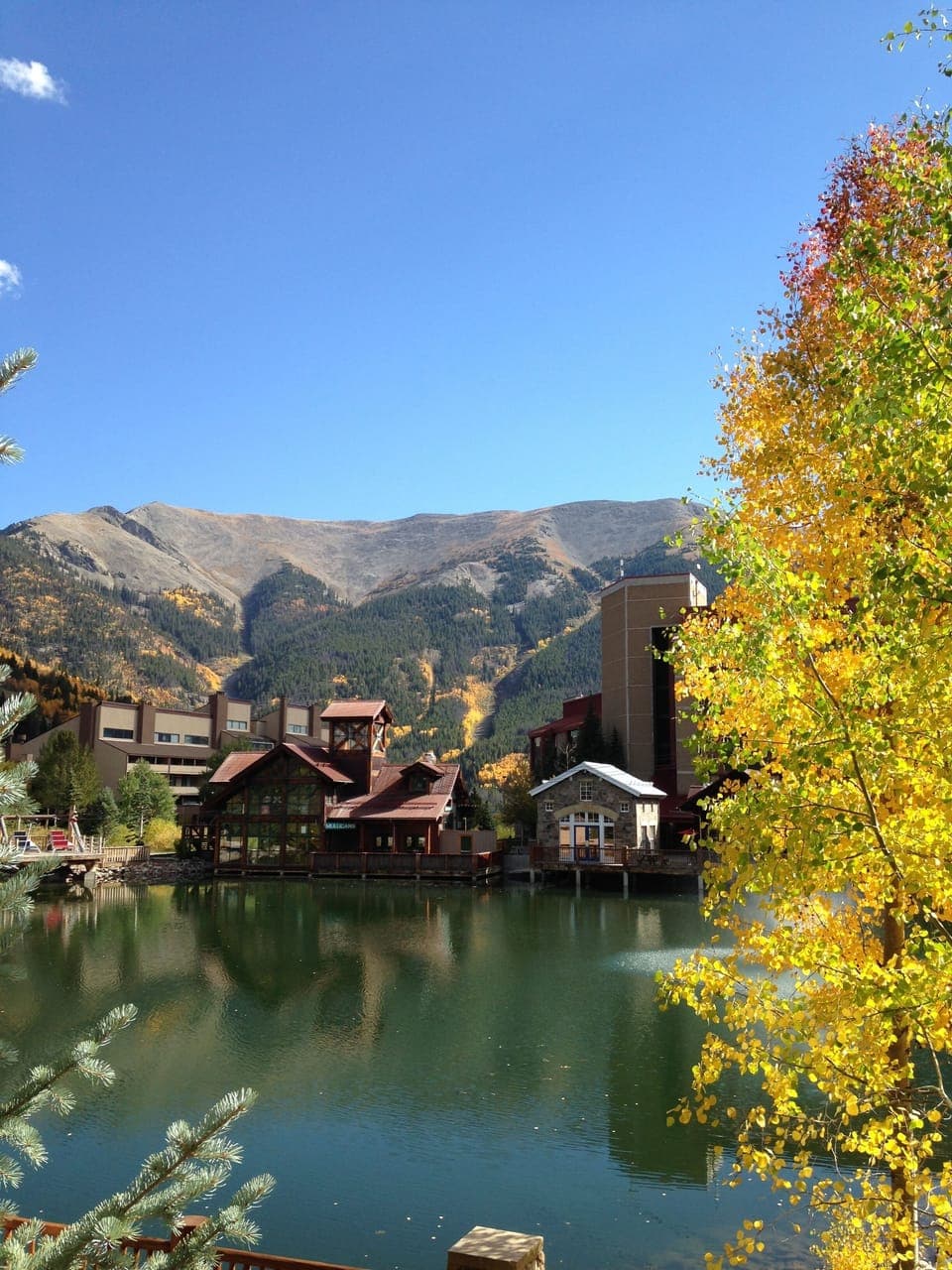 view from deck
early Fall