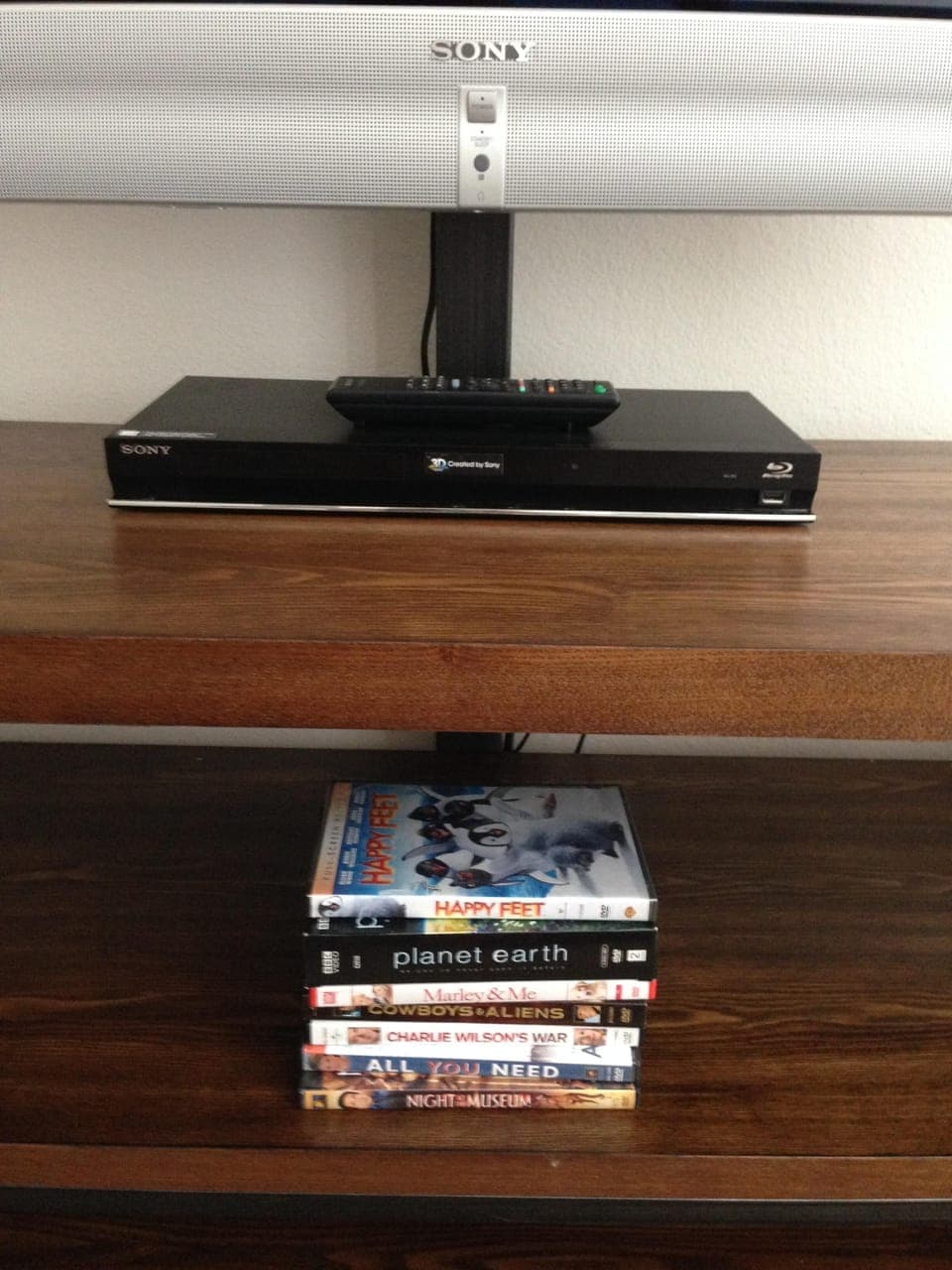 DVD collection for your entertainment 