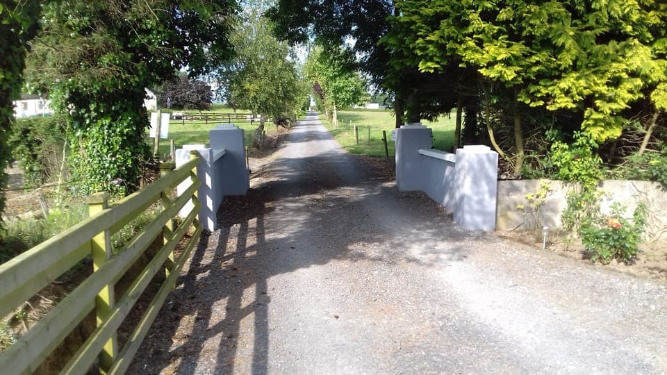 Avenue as you leave from the house.