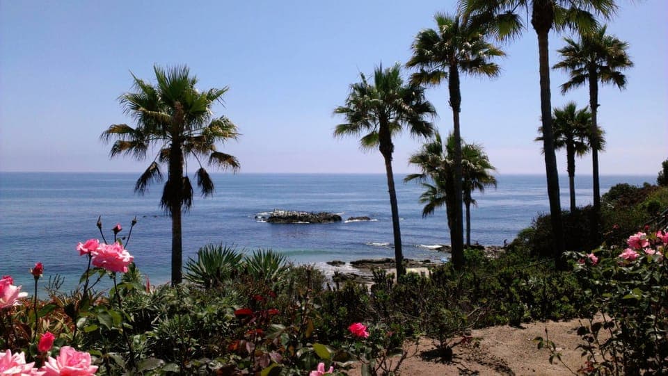View from Heisler park not the house