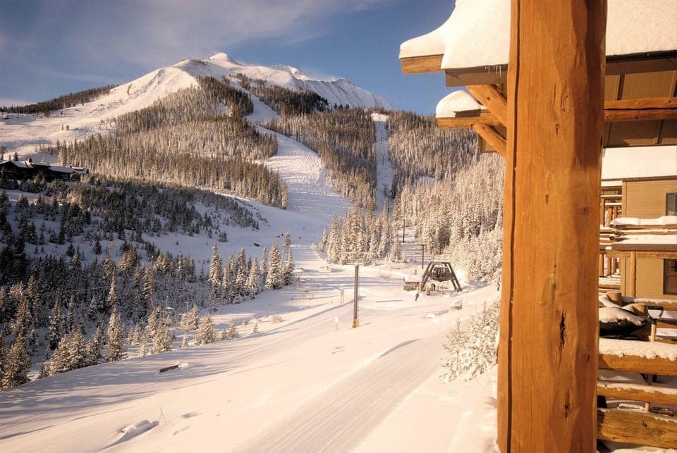 Casa Moonlight is directly above the Iron Horse Lift - to Big Sky and Moonlight