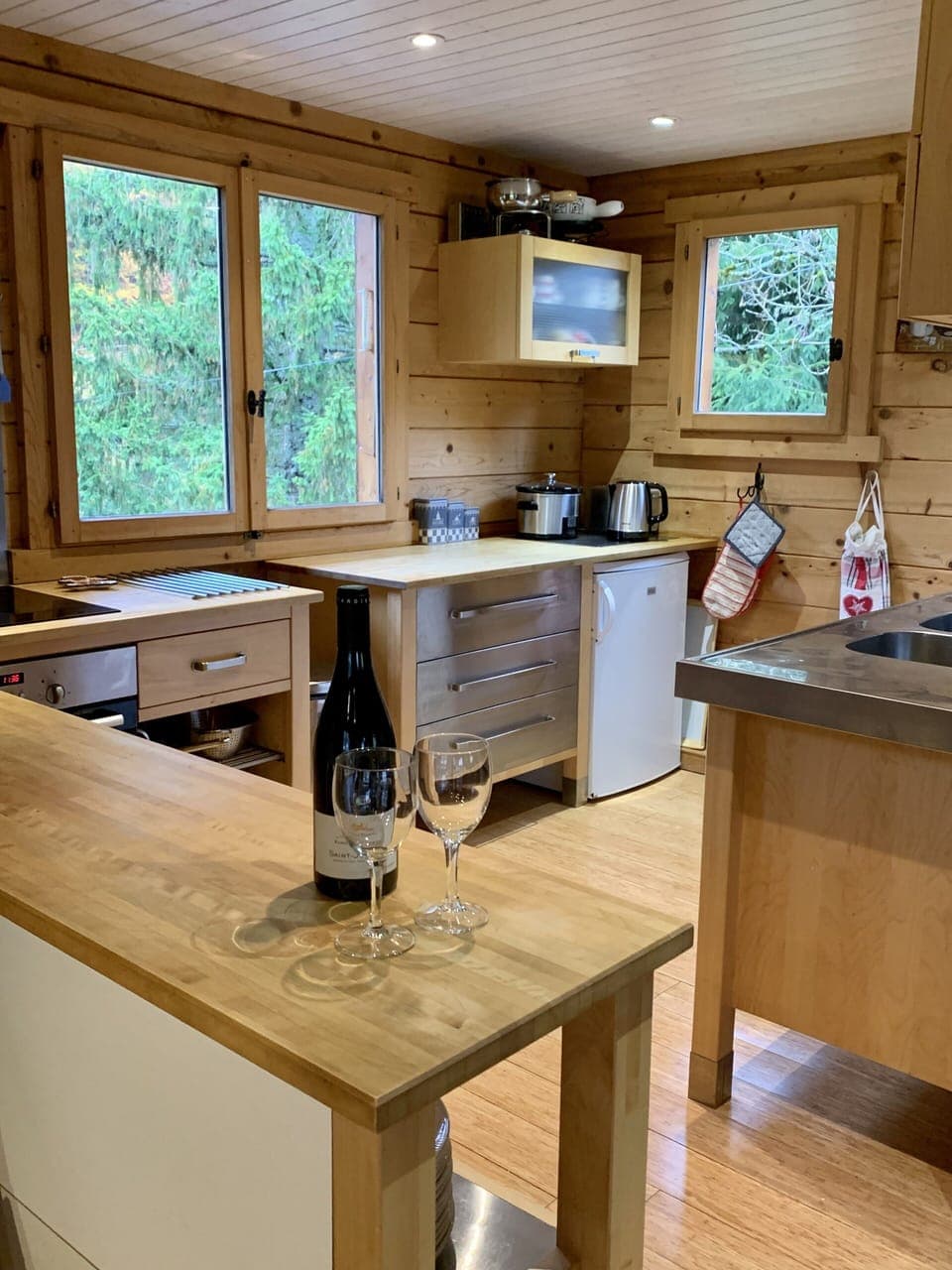 Fully equipped kitchen