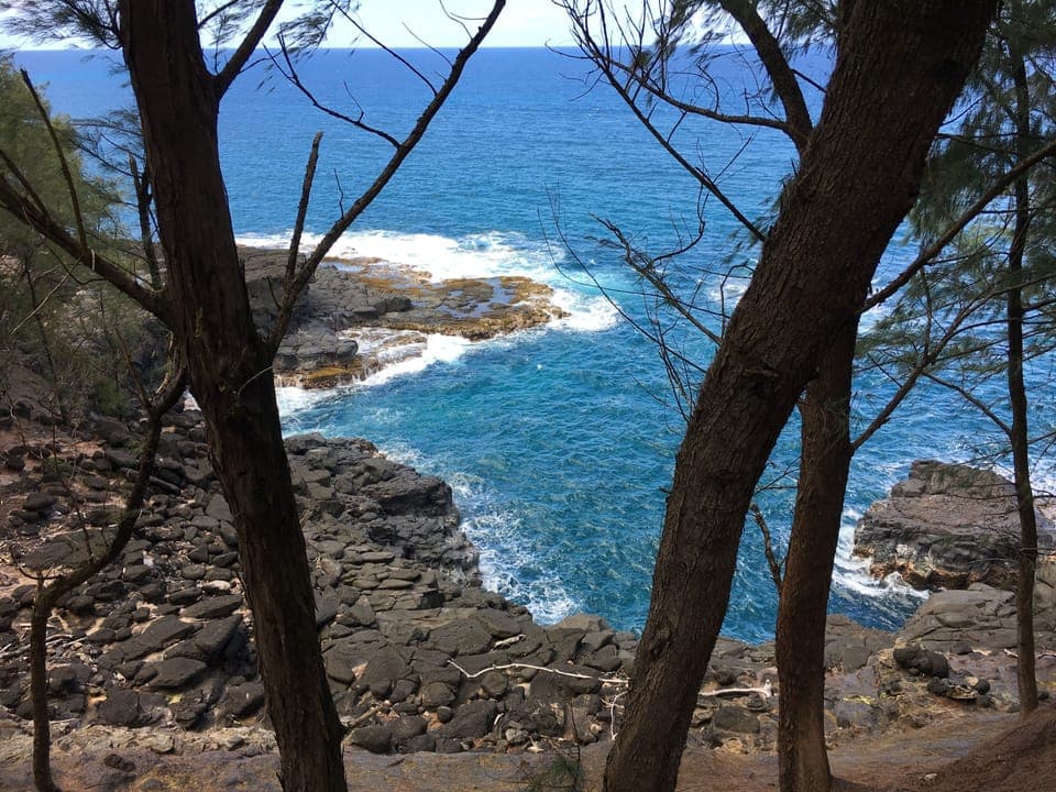 View near Lumahai Beach