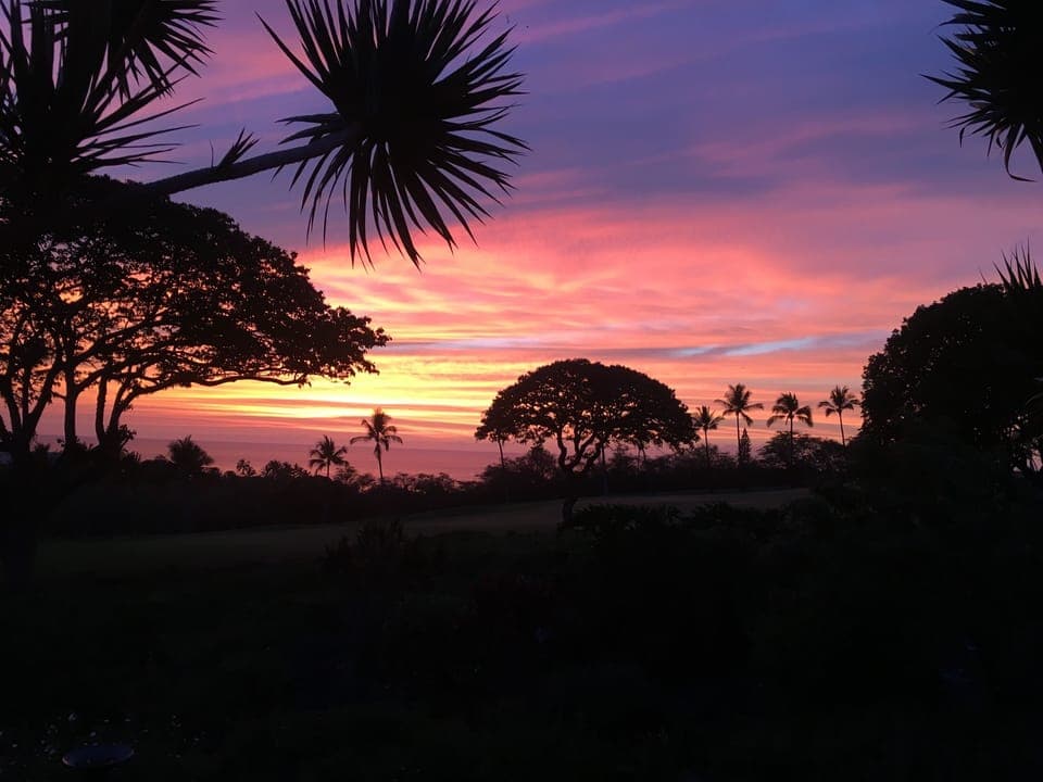 Watch the sky's colors explode into the sunset. 