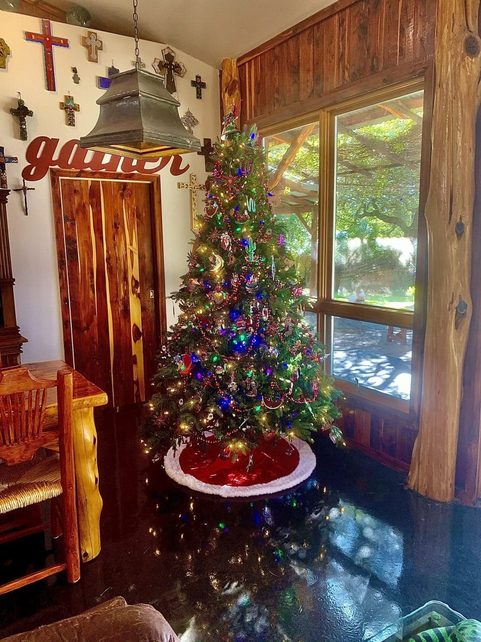 We decorate for the holidays