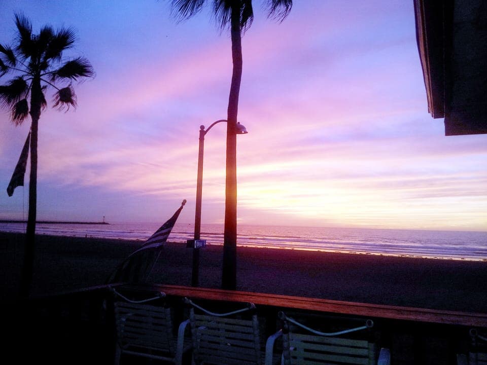 enjoy beautiful sunsets from the deck