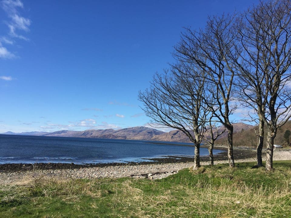 View from Ardrhu bay.