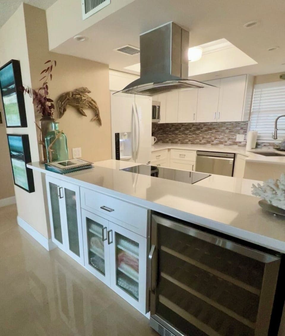 Updated kitchen.
