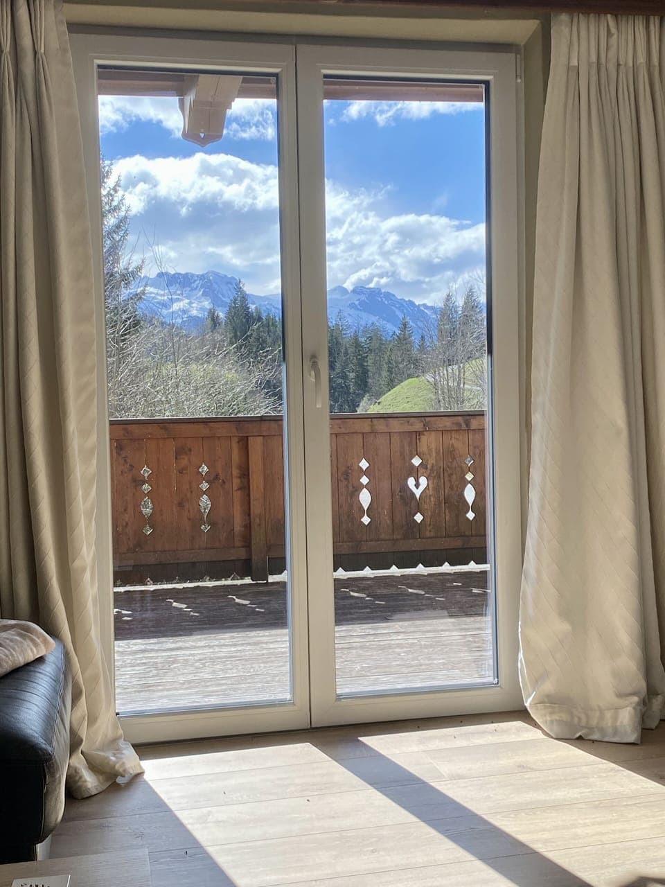 The view from the sofa.....